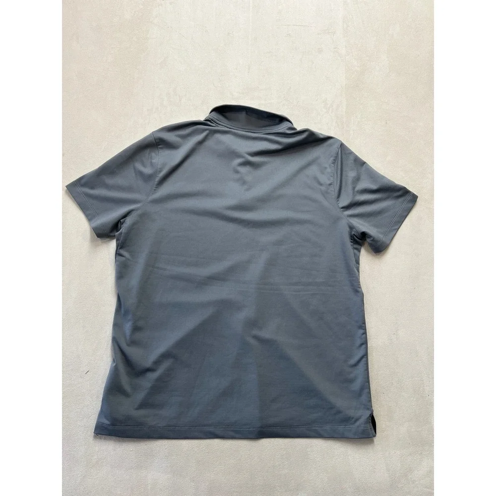 Nike Dri-FIT Mens XL Gray Short Sleeve Golf Polo Shirt 455914-065